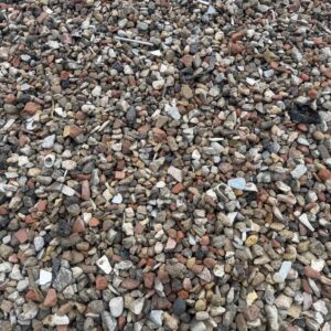 Type 1 crush concrete recycled grab load.